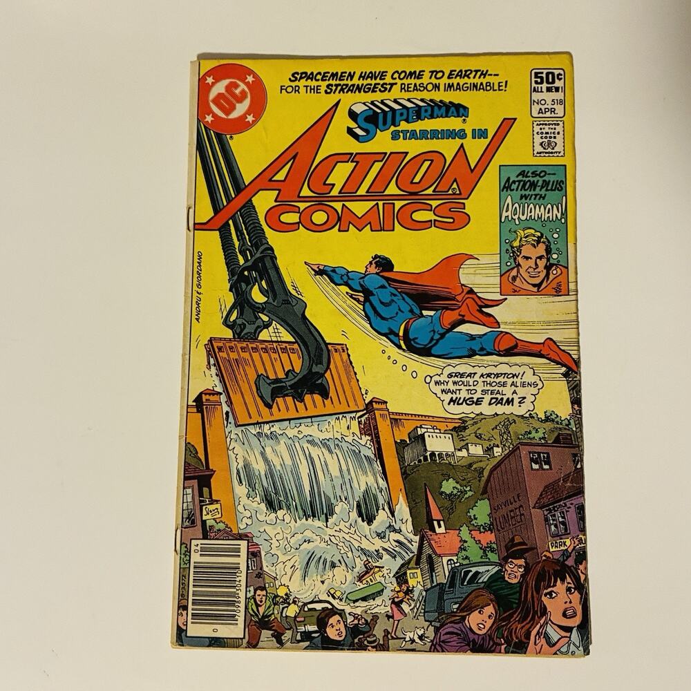 Action Comics #518 Superman DC Comics 1981 Gerry Conway Bronze Age Comic